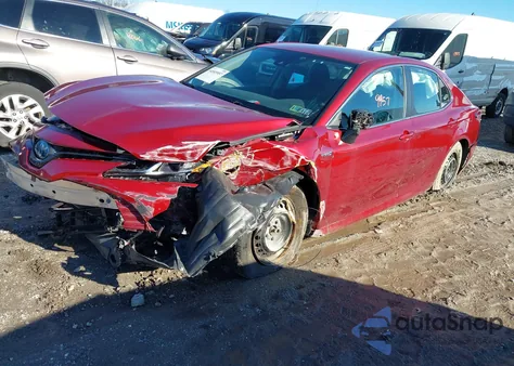 2019 Toyota Camry Hybrid Le из США, поврежденный, VIN 4T1B31HK9KU514268